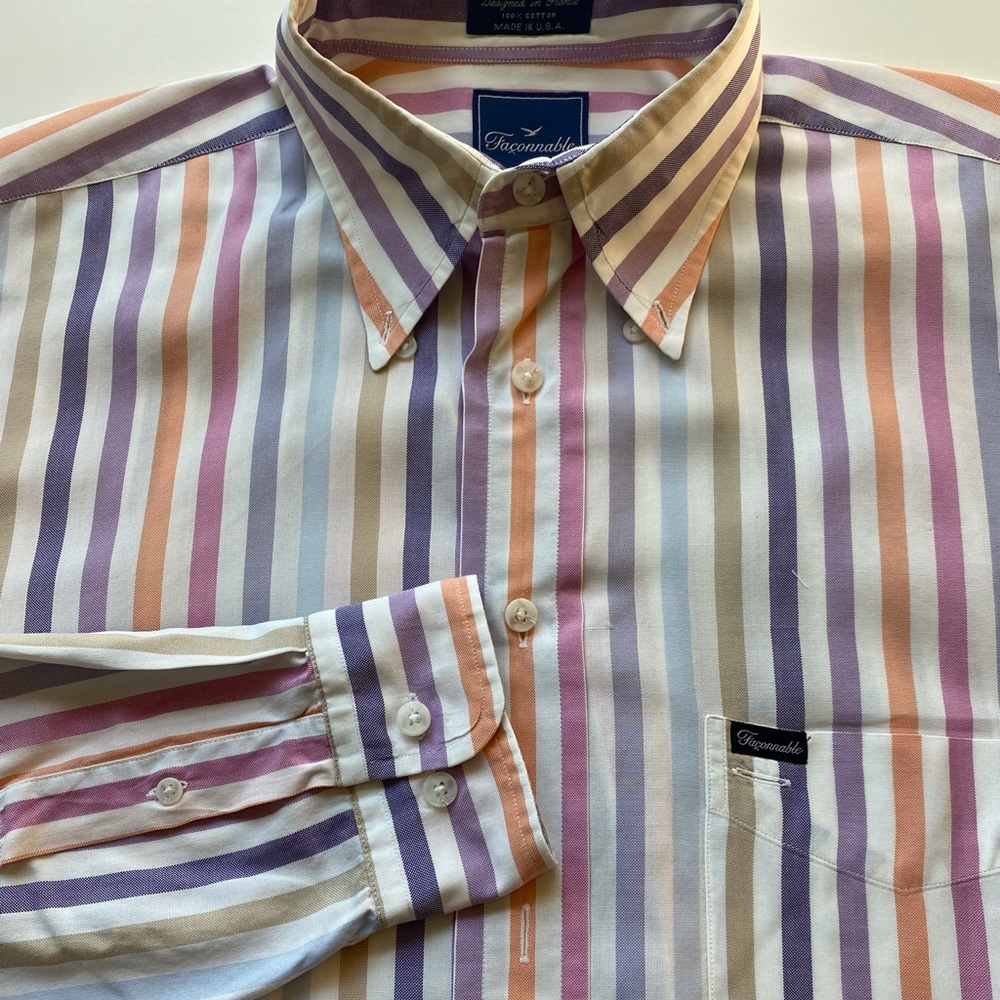 Faconnable long sleeve, button down